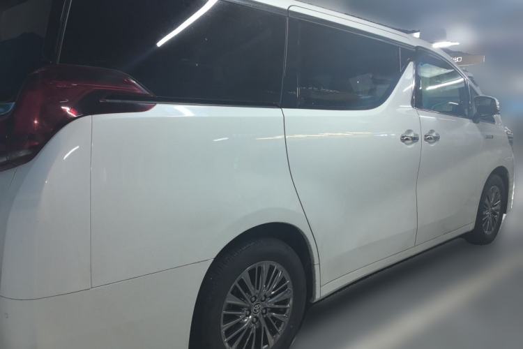 Used Toyota Alphard 2021 Dual-Engine 2.5L Luxury Edition Rear Right 45 Deg