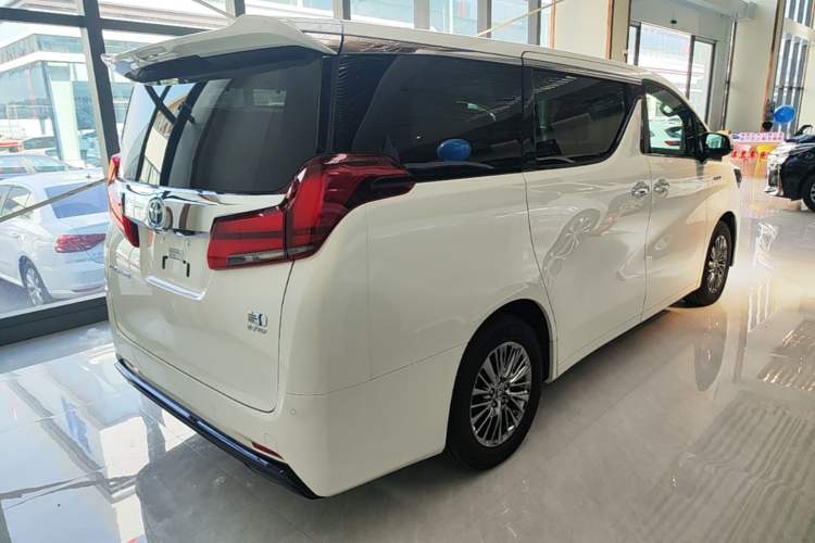 Used Toyota Alphard 2021 Dual-Engine 2.5L Luxury Edition Rear Right 45 Deg