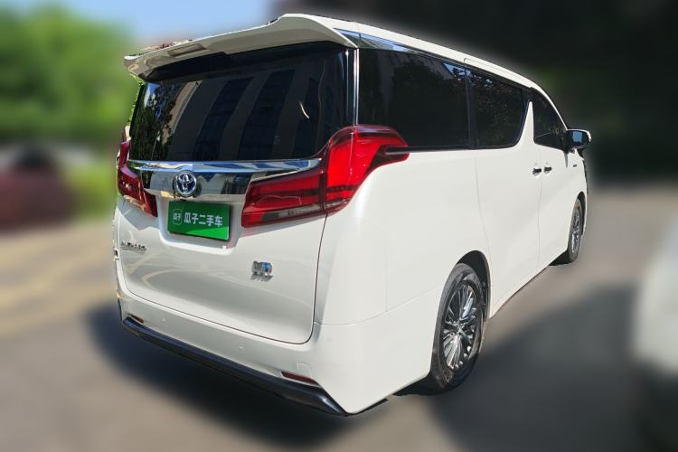 Used Toyota Alphard 2021 Dual-Engine 2.5L Luxury Edition Rear Right 45 Deg