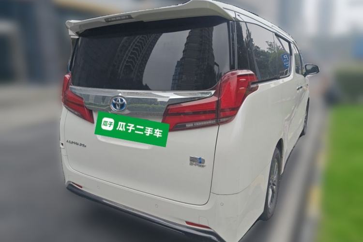 Used Toyota Alphard 2021 Dual-Engine 2.5L Luxury Edition Rear Right 45 Deg