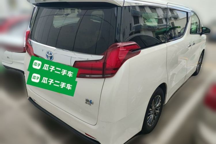 Used Toyota Alphard 2021 Dual-Engine 2.5L Luxury Edition Rear Right 45 Deg