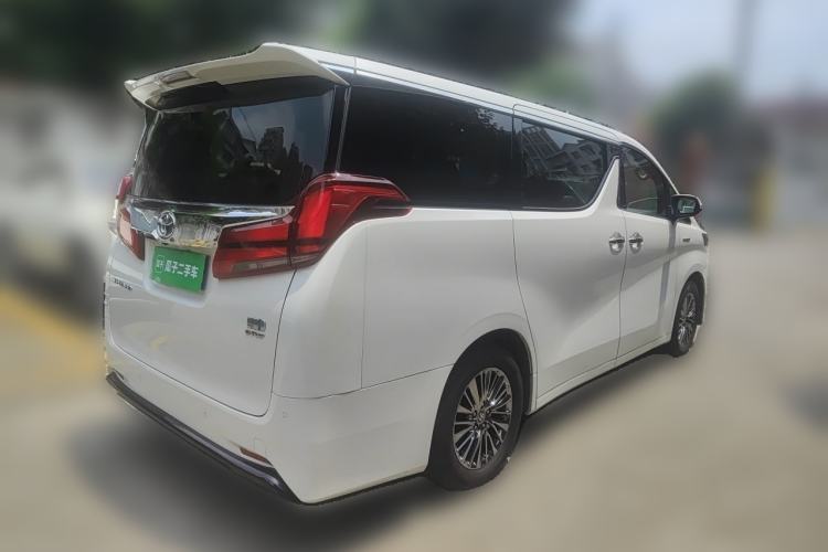 Used Toyota Alphard 2021 Dual-Engine 2.5L Luxury Edition Rear Right 45 Deg