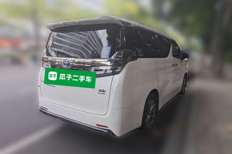Used Toyota Alphard 2021 Dual-Engine 2.5L Luxury Edition Rear Right 45 Deg