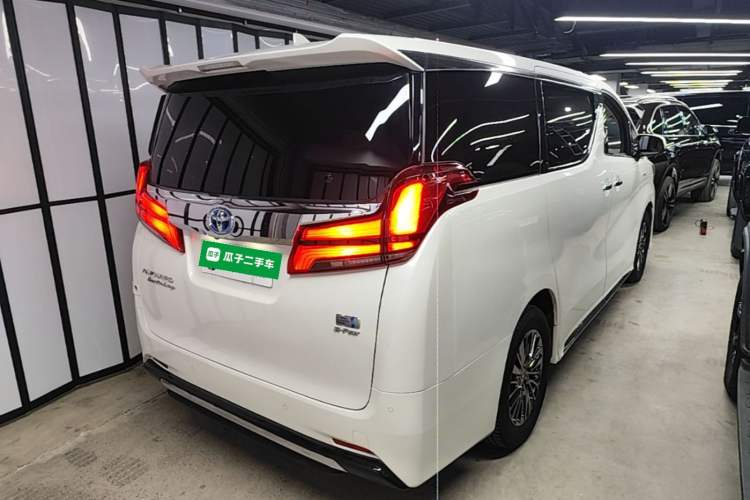 Used Toyota Alphard 2021 Dual-Engine 2.5L Prestige Edition Rear Right 45 Deg