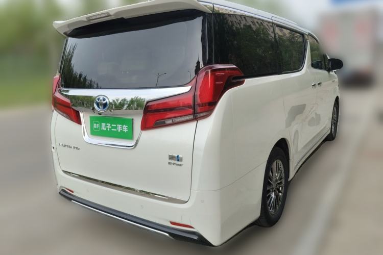 Used Toyota Alphard 2021 Dual-Engine 2.5L Luxury Edition Rear Right 45 Deg
