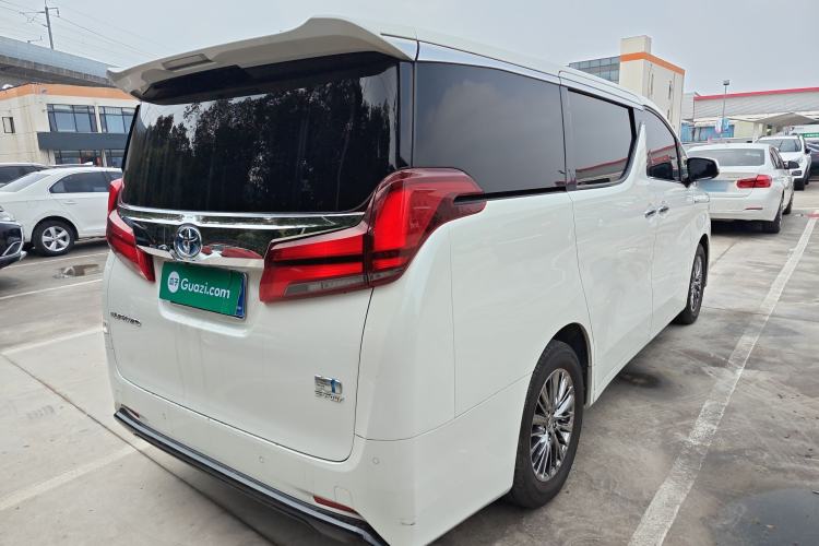Used Toyota Alphard 2021 Dual-Engine 2.5L Luxury Edition Rear Right 45 Deg