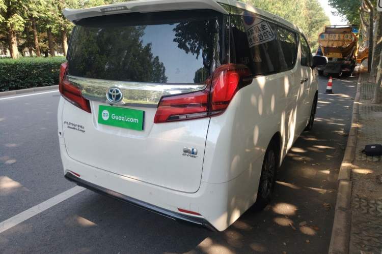 Used Toyota Alphard 2021 Dual-Engine 2.5L Prestige Edition Rear Right 45 Deg