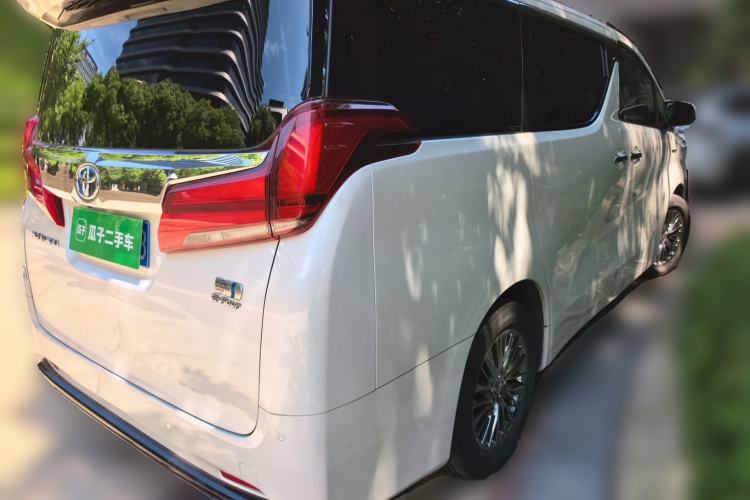 Used Toyota Alphard 2021 Dual-Engine 2.5L Luxury Edition Rear Right 45 Deg