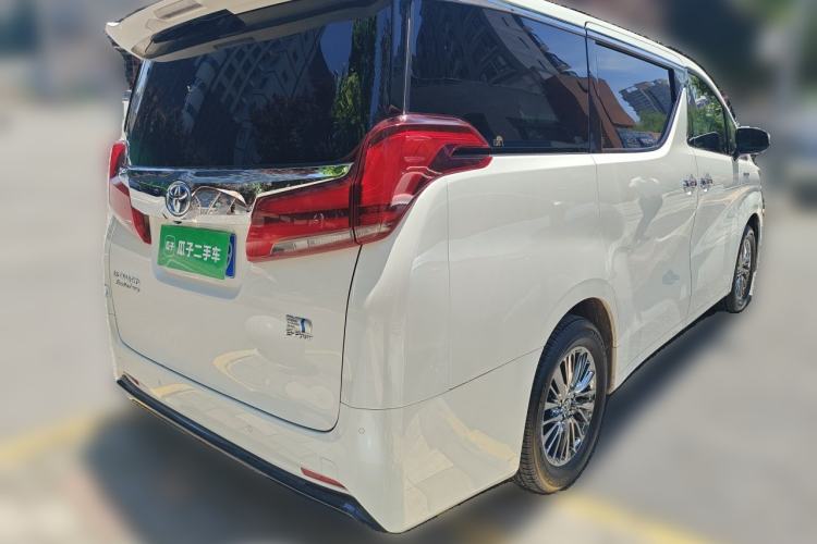 Used Toyota Alphard 2021 Dual-Engine 2.5L Prestige Edition Rear Right 45 Deg