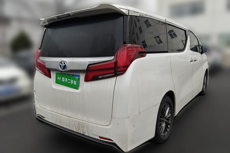 Used Toyota Alphard 2021 Dual-Engine 2.5L Luxury Edition Rear Right 45 Deg