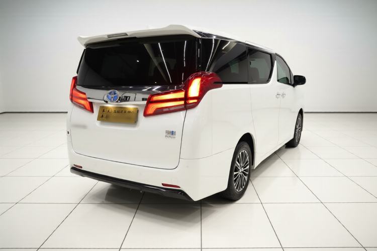 Used Toyota Alphard 2021 Dual-Engine 2.5L Luxury Edition Rear Right 45 Deg