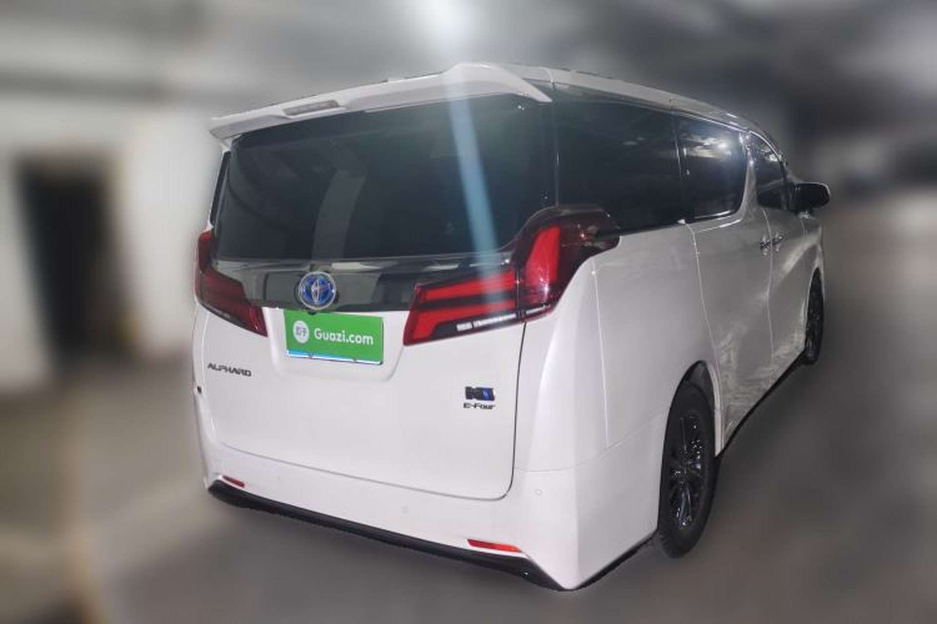 Used Toyota Alphard 2021 Dual-Engine 2.5L Luxury Edition Rear Right 45 Deg