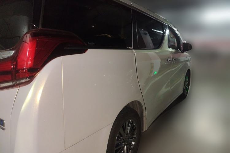 Used Toyota Alphard 2021 Dual-Engine 2.5L Luxury Edition Rear Right 45 Deg