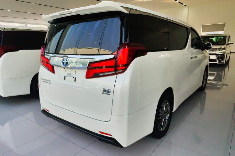 Used Toyota Alphard 2021 Dual-Engine 2.5L Prestige Edition Rear Right 45 Deg