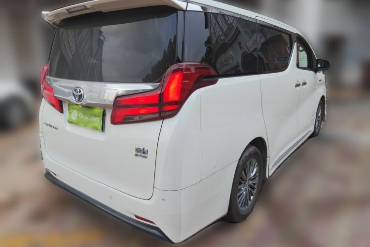 Used Toyota Alphard 2021 Dual-Engine 2.5L Luxury Edition Rear Right 45 Deg