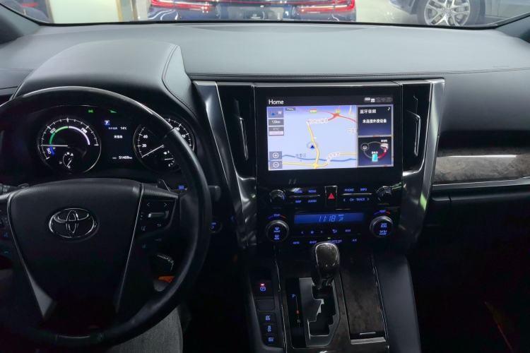 Used Toyota Alphard 2023 Dual-Motor 2.5L Premium Golden Edition Center Console