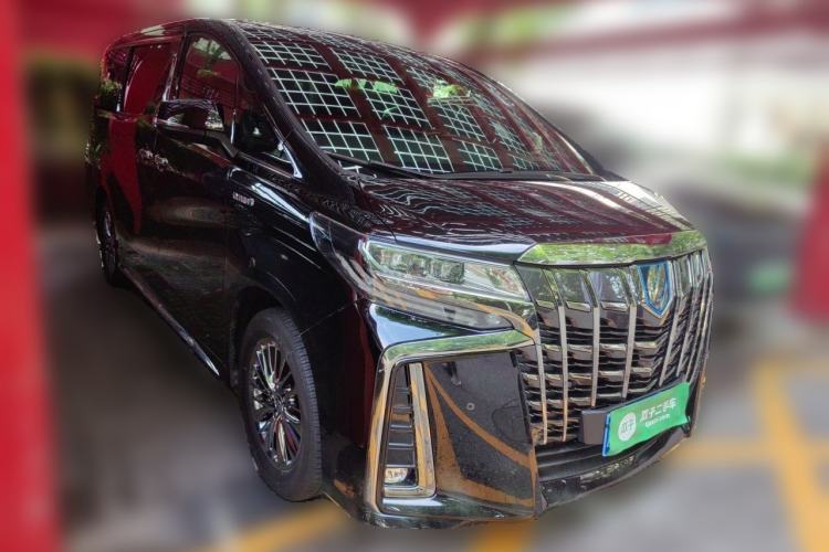 Used Toyota Alphard 2023 Dual-Motor 2.5L Premium Golden Edition Front Right 45 Deg
