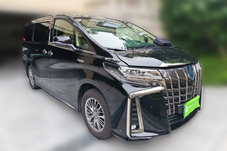 Used Toyota Alphard 2023 Dual-Motor 2.5L Premium Golden Edition Front Right 45 Deg