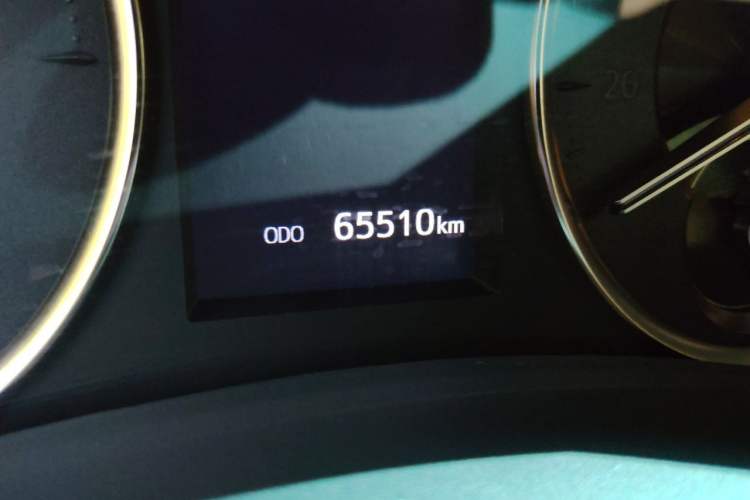 Used Toyota Alphard 2023 Dual-Motor 2.5L Premium Golden Edition Odometer Close Up