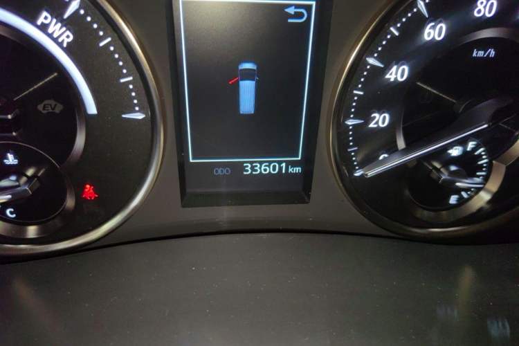 Used Toyota Alphard 2023 Dual-Motor 2.5L Premium Golden Edition Odometer Close Up
