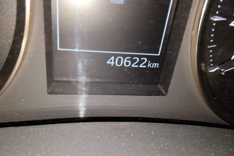 Used Toyota Alphard 2023 Dual-Motor 2.5L Premium Golden Edition Odometer Close Up