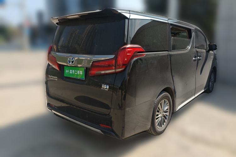 Used Toyota Alphard 2023 Dual-Motor 2.5L Premium Golden Edition Rear Right 45 Deg