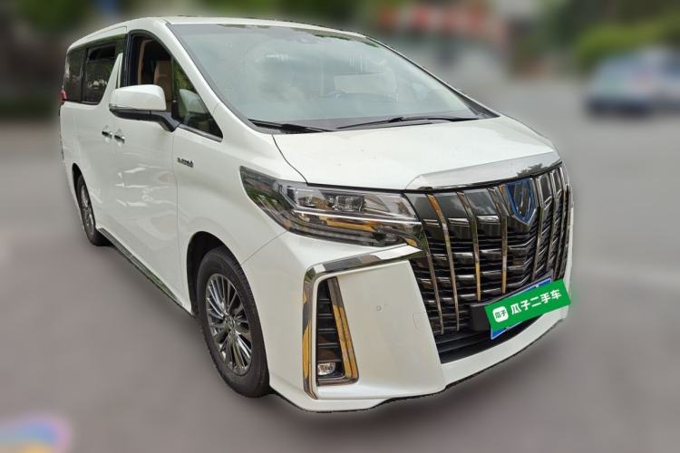 Used Toyota Alphard 2023 Dual-Motor 2.5L Premium Golden Edition Front Right 45 Deg