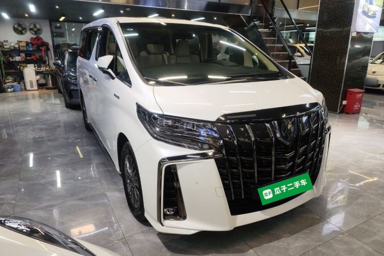 Used Toyota Alphard 2023 Dual-Motor 2.5L Premium Golden Edition Front Right 45 Deg
