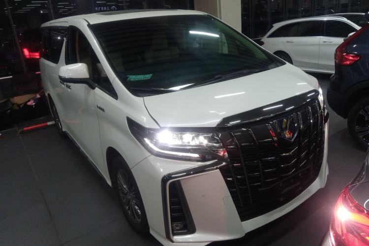 Used Toyota Alphard 2023 Dual-Motor 2.5L Premium Golden Edition Front Right 45 Deg