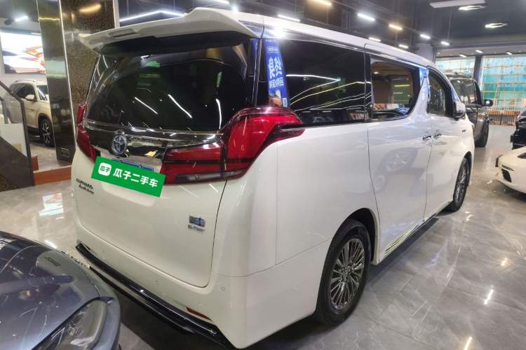 Used Toyota Alphard 2023 Dual-Motor 2.5L Premium Golden Edition Rear Right 45 Deg