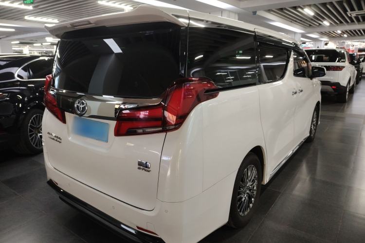 Used Toyota Alphard 2023 Dual-Motor 2.5L Premium Golden Edition Rear Right 45 Deg