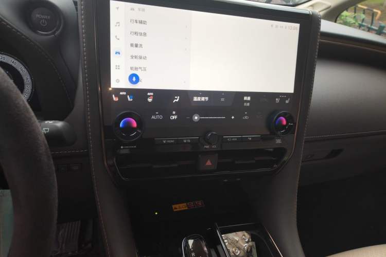 Used Toyota Alphard 2024 Dual-Engine 2.5L Prestige Edition Audio And AC Panel