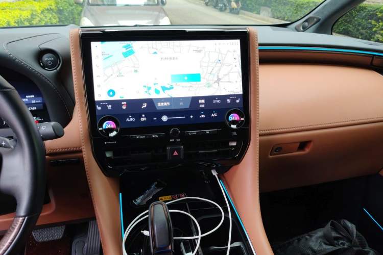 Used Toyota Alphard 2024 Dual-Engine 2.5L Prestige Edition Audio And AC Panel