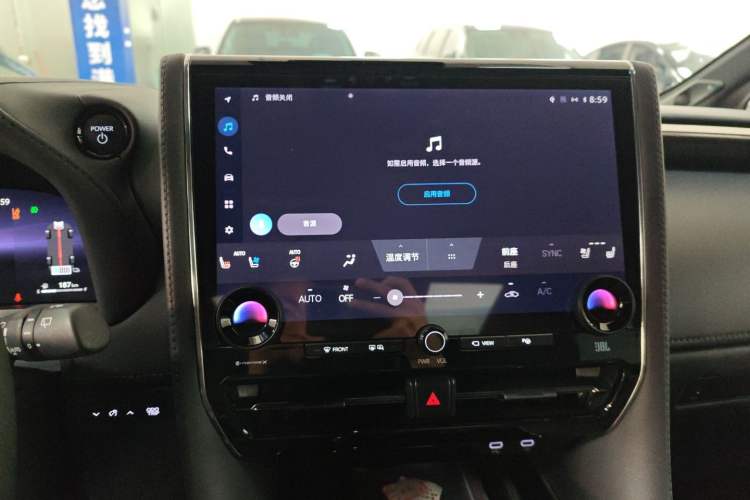 Used Toyota Alphard 2024 Dual-Engine 2.5L Deluxe Edition Audio And AC Panel