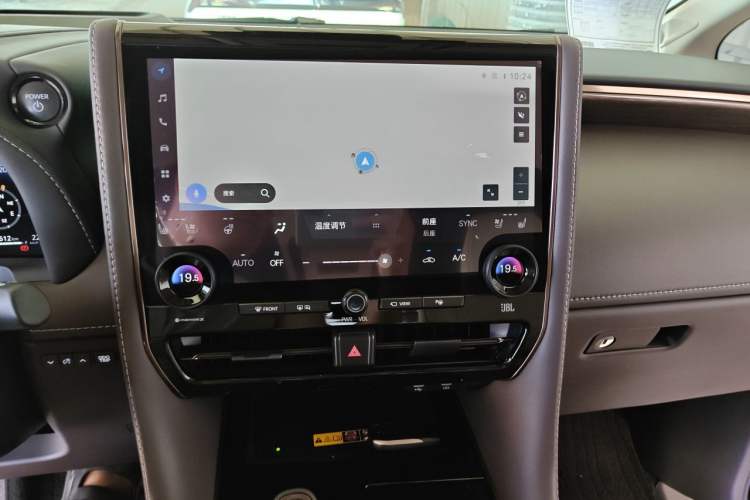 Used Toyota Alphard 2024 Dual-Engine 2.5L Prestige Edition Audio And AC Panel