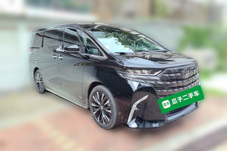 Used Toyota Alphard 2024 Dual-Engine 2.5L Deluxe Edition Front Right 45 Deg