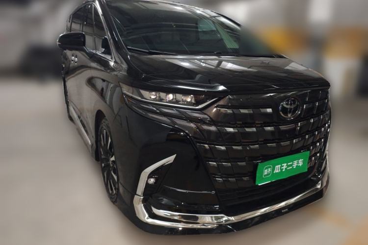 Used Toyota Alphard 2024 Dual-Engine 2.5L Deluxe Edition Front Right 45 Deg