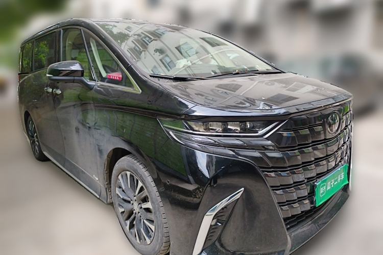 Used Toyota Alphard 2024 Dual-Engine 2.5L Deluxe Edition Front Right 45 Deg