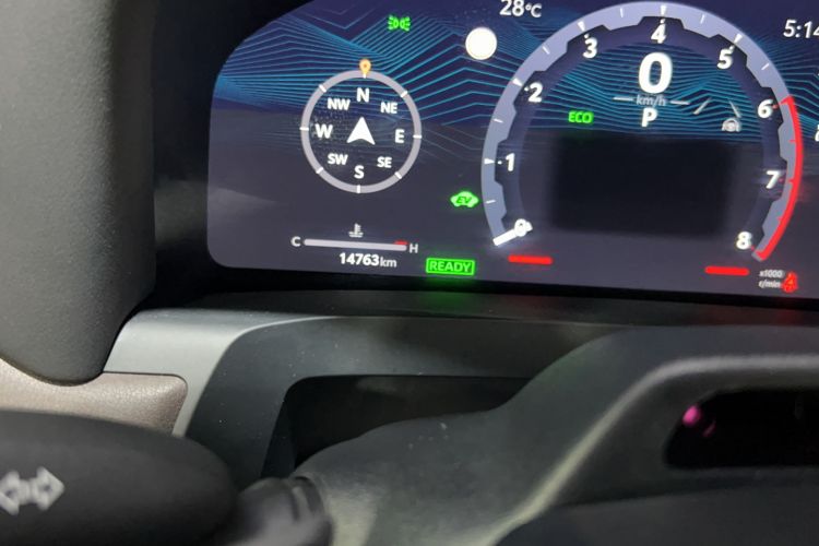 Used Toyota Alphard 2024 Dual-Engine 2.5L Prestige Edition Odometer Close Up