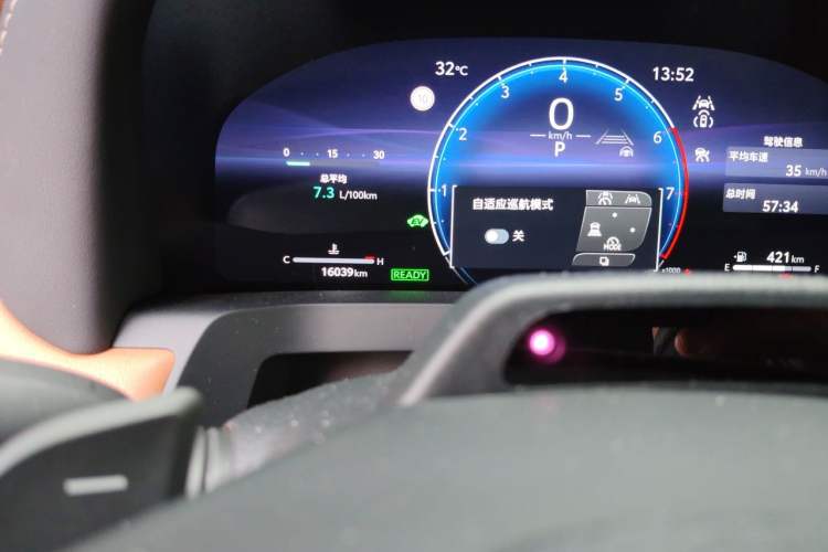 Used Toyota Alphard 2024 Dual-Engine 2.5L Prestige Edition Odometer Close Up