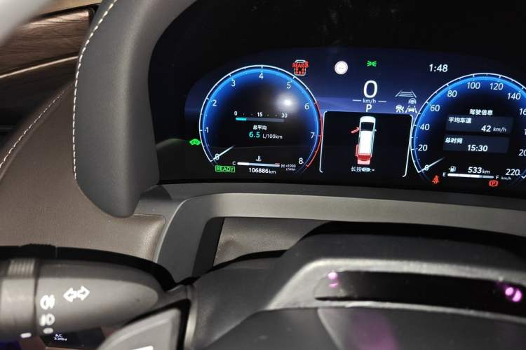 Used Toyota Alphard 2024 Dual-Engine 2.5L Prestige Edition Odometer Close Up