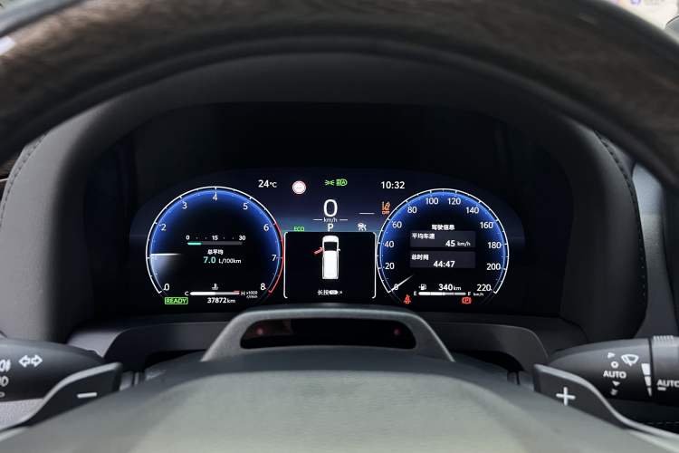 Used Toyota Alphard 2024 Dual-Engine 2.5L Prestige Edition Odometer Close Up