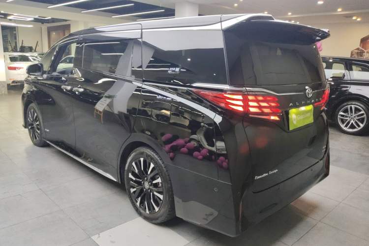 Used Toyota Alphard 2024 Dual-Engine 2.5L Deluxe Edition Rear Left 45 Deg
