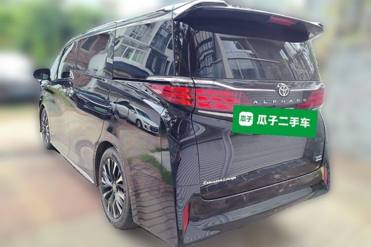 Used Toyota Alphard 2024 Dual-Engine 2.5L Deluxe Edition Rear Left 45 Deg