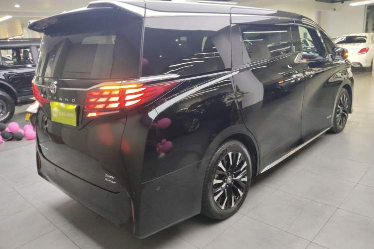 Used Toyota Alphard 2024 Dual-Engine 2.5L Deluxe Edition Rear Right 45 Deg