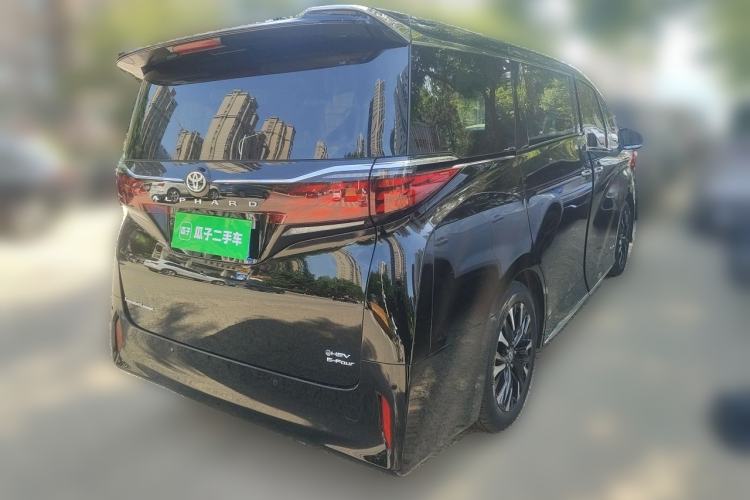 Used Toyota Alphard 2024 Dual-Engine 2.5L Deluxe Edition Rear Right 45 Deg