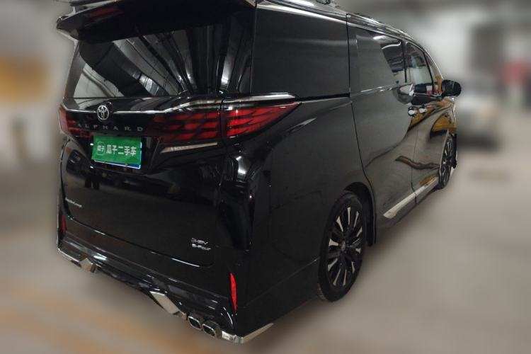 Used Toyota Alphard 2024 Dual-Engine 2.5L Deluxe Edition Rear Right 45 Deg