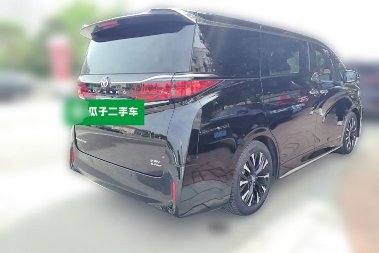 Used Toyota Alphard 2024 Dual-Engine 2.5L Deluxe Edition Rear Right 45 Deg