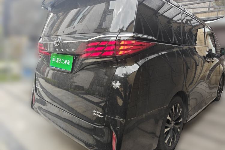 Used Toyota Alphard 2024 Dual-Engine 2.5L Deluxe Edition Rear Right 45 Deg