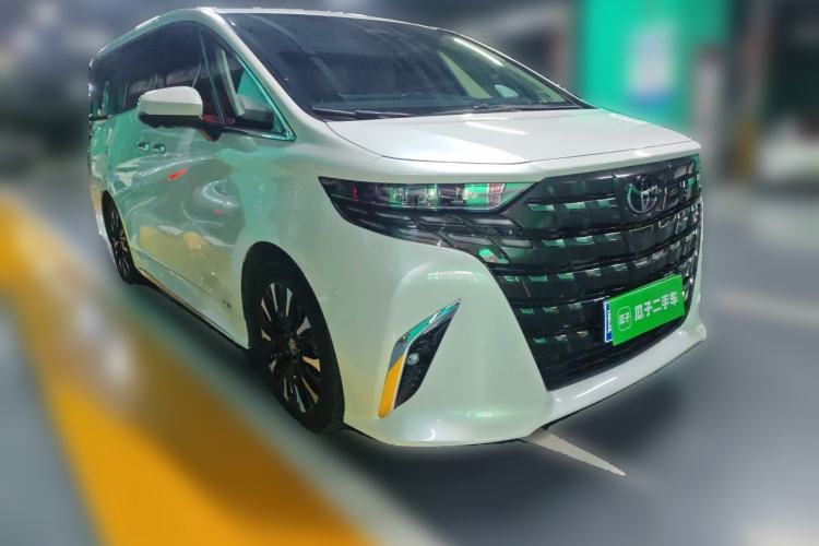 Used Toyota Alphard 2024 Dual-Engine 2.5L Deluxe Edition Front Right 45 Deg